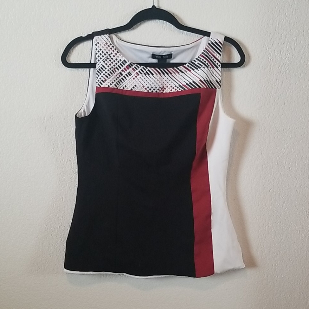 Structured Patterned Top - image 1